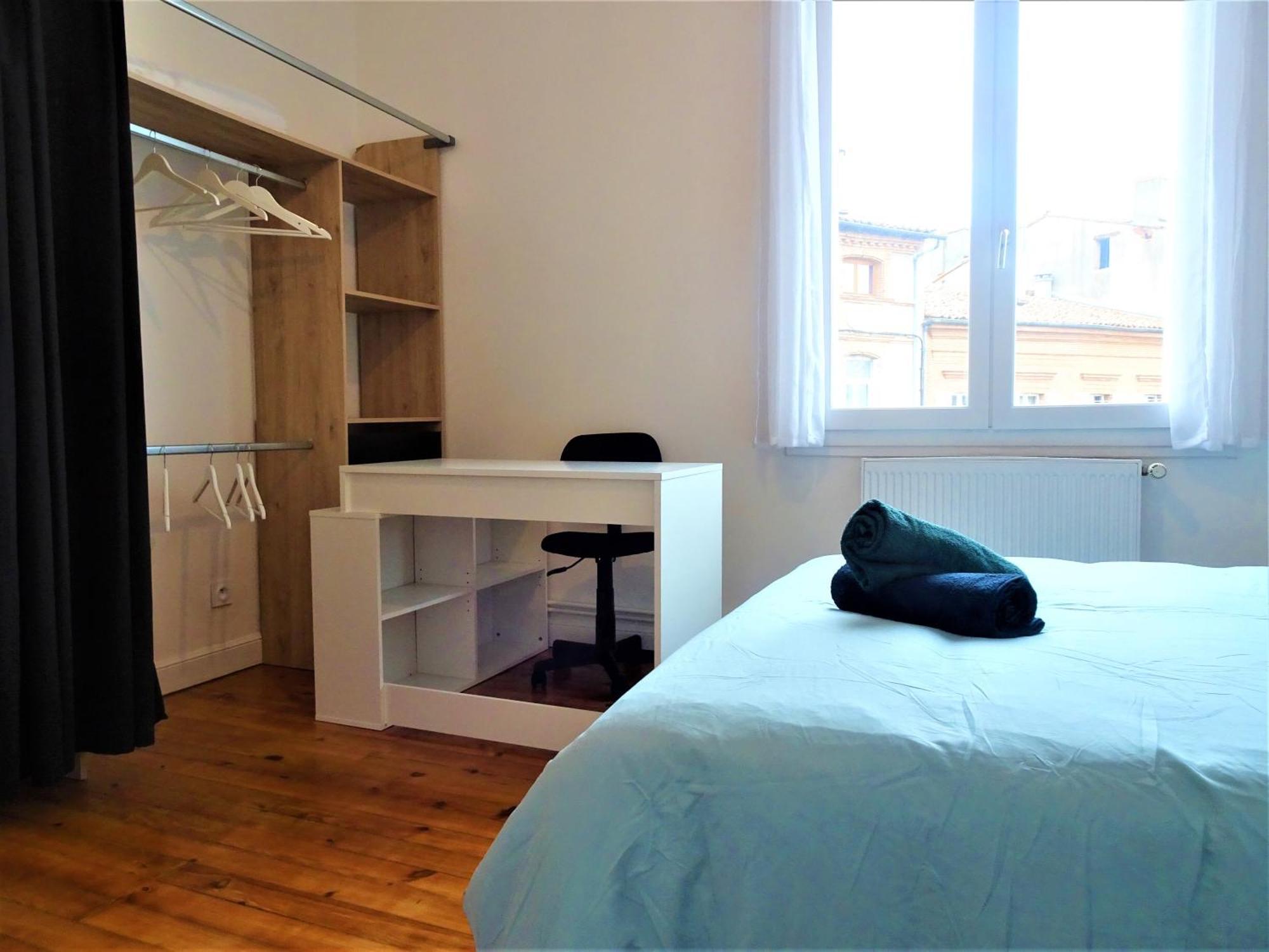 Chambre Privee Et Spacieuse Au Sein D'Un Logement Partage - Central, Quartier Villebourbon - 3 Chambres Doubles - 2 Balcons - Places De Stationnements Gratuites - 5 Min A Pied Gare Et Hypercentre Montauban Luaran gambar
